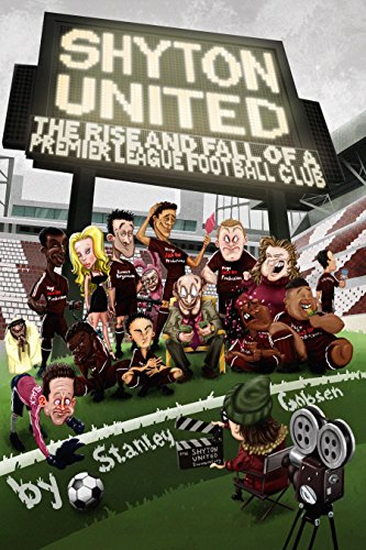 Cover art by Mihailo Tatic Premier League England Football Comic novel satire
