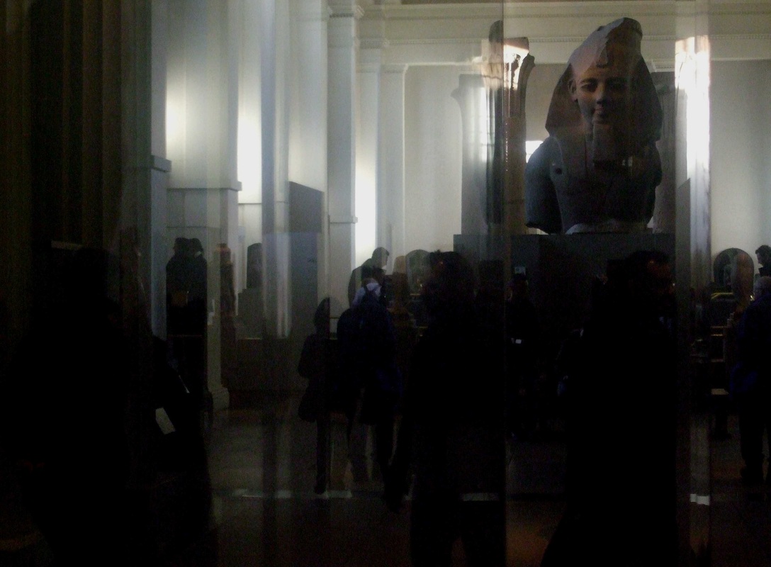 Mary Josefina Cade, Egyptian sculpture gallery, British Museum, London, magic, pharaoh, sorcery, enchantment