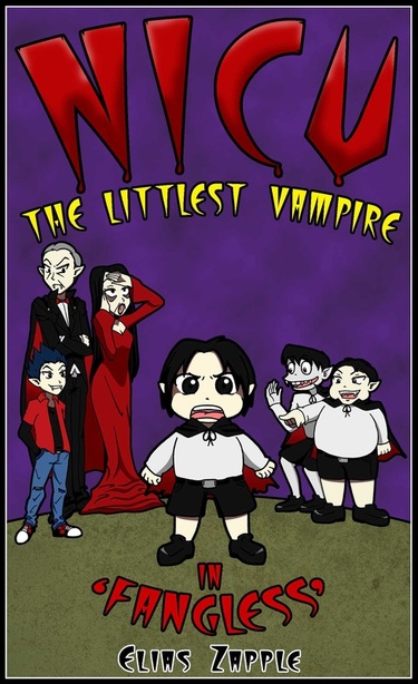 Elias Zapple, Fangless, Nicu the littlest vampire, Fangless, Vampires for kids